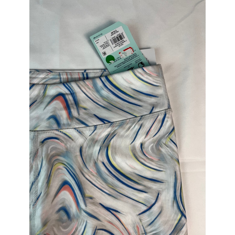 DSG XL Momentum Mid-Rise Short Tights Marble Print‎ Activewear Athletic Shorts